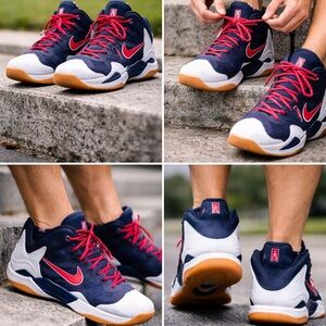 Nike LeBron 11 Independence Day Basketball Shoes 616175-164